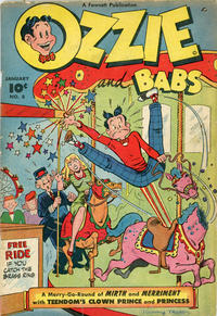 Cover Thumbnail for Ozzie and Babs (Fawcett, 1947 series) #8