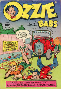 Cover Thumbnail for Ozzie and Babs (Fawcett, 1947 series) #13