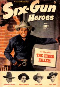 Cover Thumbnail for Six-Gun Heroes (Fawcett, 1950 series) #11