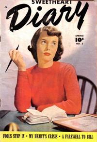 Cover Thumbnail for Sweetheart Diary (Fawcett, 1949 series) #2