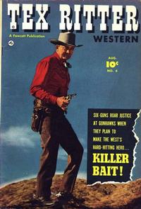 Cover Thumbnail for Tex Ritter Western (Fawcett, 1950 series) #6