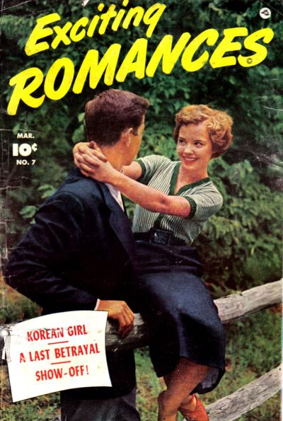 Cover for Exciting Romances (Fawcett, 1949 series) #7