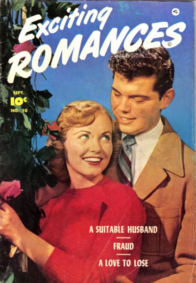 Cover for Exciting Romances (Fawcett, 1949 series) #10