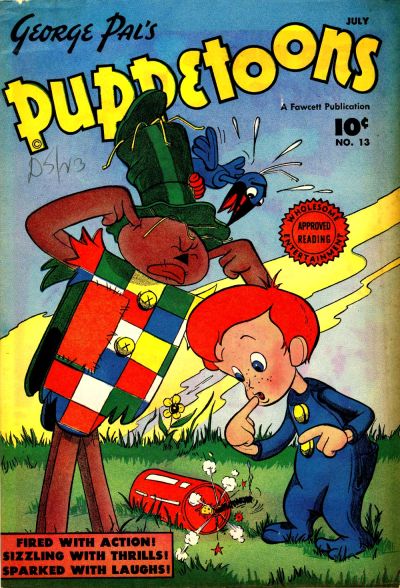 Cover for George Pal's Puppetoons (Fawcett, 1945 series) #13