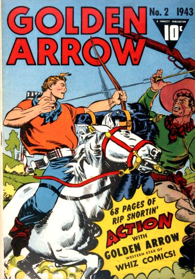 Cover for Golden Arrow (Fawcett, 1942 series) #2