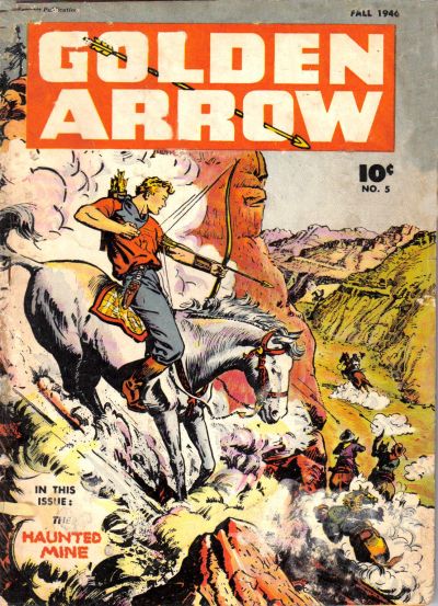Cover for Golden Arrow (Fawcett, 1942 series) #5