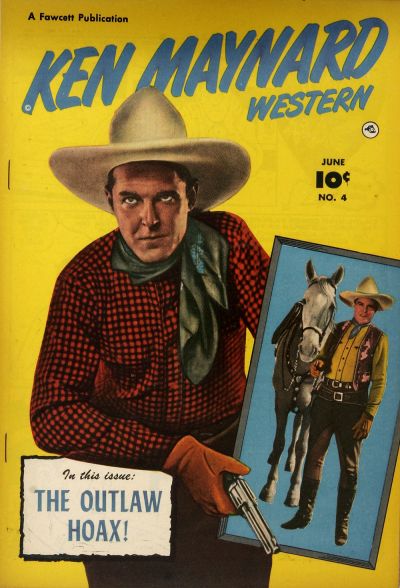Cover for Ken Maynard (Fawcett, 1950 series) #4