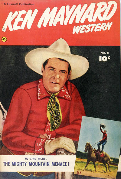 Cover for Ken Maynard (Fawcett, 1950 series) #8