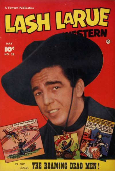 Cover for Lash LaRue Western (Fawcett, 1949 series) #28