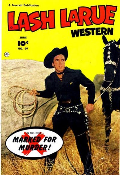 Cover for Lash LaRue Western (Fawcett, 1949 series) #29