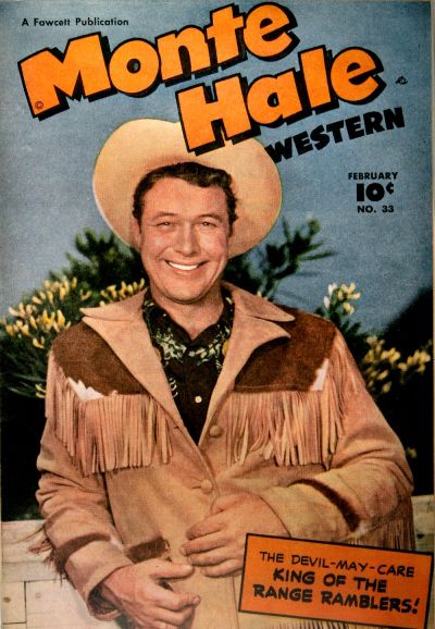 Cover for Monte Hale Western (Fawcett, 1948 series) #33
