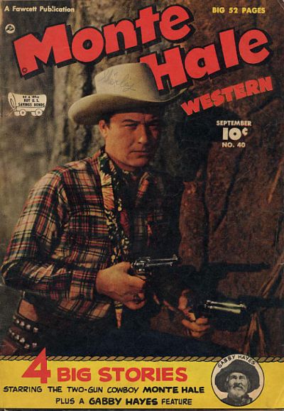 Cover for Monte Hale Western (Fawcett, 1948 series) #40
