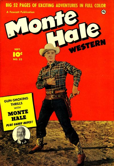 Cover for Monte Hale Western (Fawcett, 1948 series) #52