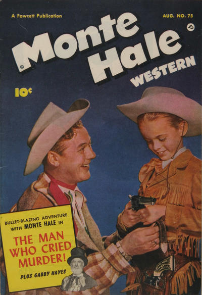 Cover for Monte Hale Western (Fawcett, 1948 series) #75