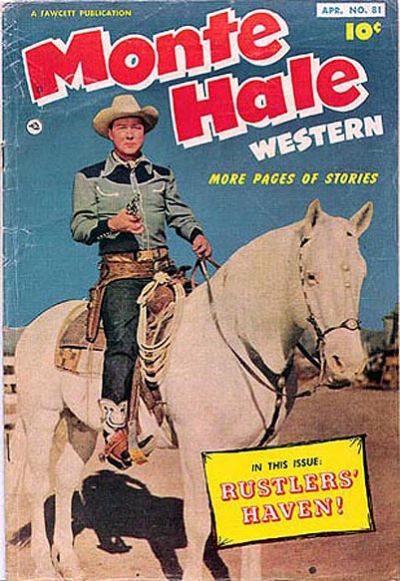 Cover for Monte Hale Western (Fawcett, 1948 series) #81