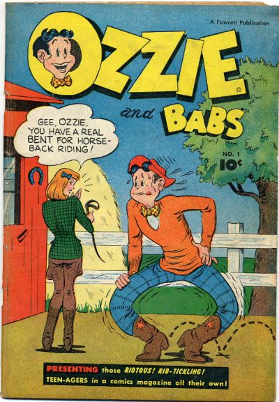 Cover for Ozzie and Babs (Fawcett, 1947 series) #1