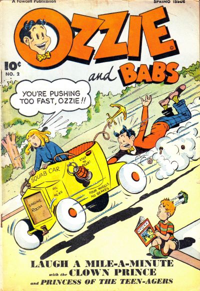 Cover for Ozzie and Babs (Fawcett, 1947 series) #2