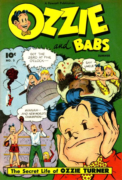 Cover for Ozzie and Babs (Fawcett, 1947 series) #3