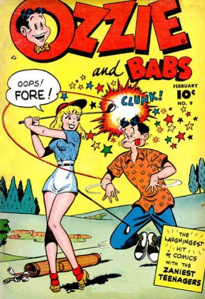 Cover for Ozzie and Babs (Fawcett, 1947 series) #9