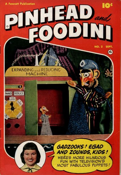 Cover for Pinhead and Foodini (Fawcett, 1951 series) #2