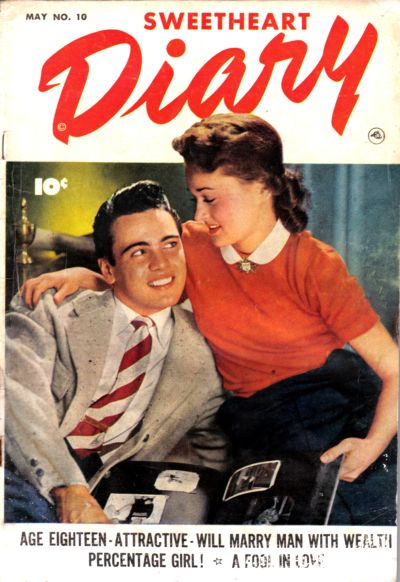 Cover for Sweetheart Diary (Fawcett, 1949 series) #10