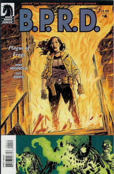 Cover for B.P.R.D., Plague of Frogs (Dark Horse, 2004 series) #4