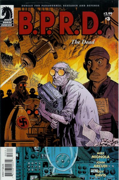 Cover for B.P.R.D., The Dead (Dark Horse, 2004 series) #3 (15)