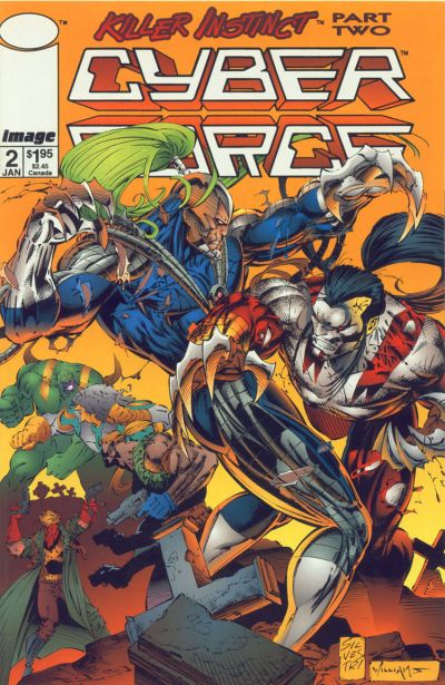 Cover for Cyberforce (Image, 1993 series) #2
