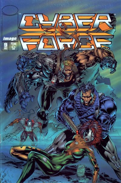Cover for Cyberforce (Image, 1993 series) #9 [Direct]