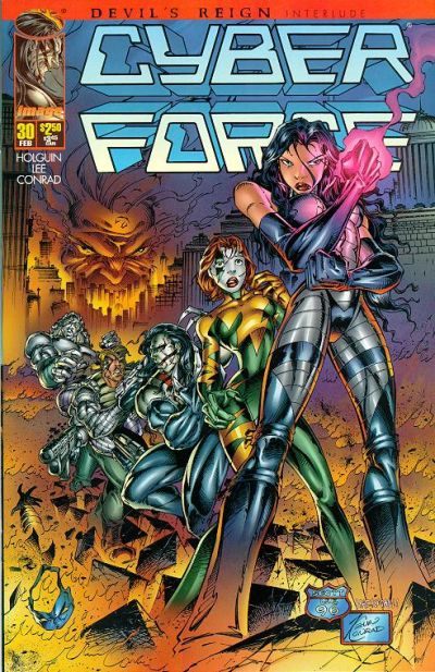 Cover for Cyberforce (Image, 1993 series) #30