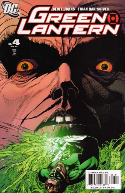 Cover for Green Lantern (DC, 2005 series) #4 [Direct Sales]
