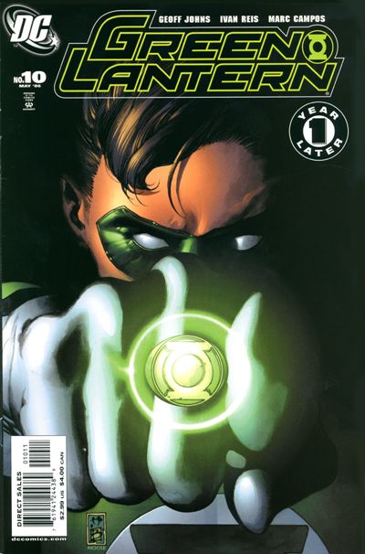 Cover for Green Lantern (DC, 2005 series) #10 [Direct Sales]