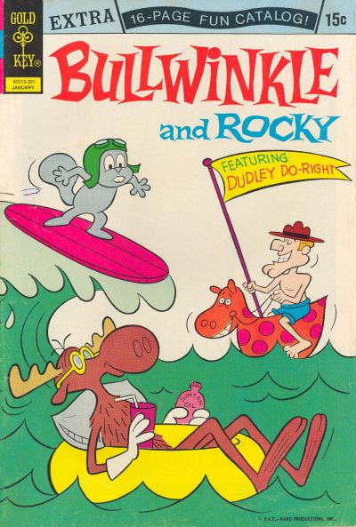 Cover for Bullwinkle (Western, 1962 series) #6
