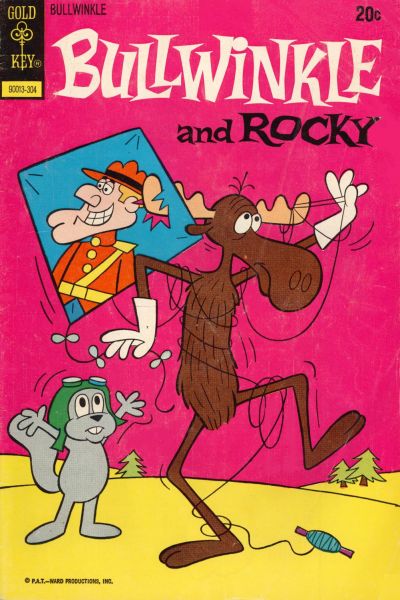 Cover for Bullwinkle (Western, 1962 series) #7 [Gold Key]