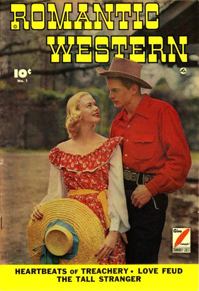 Cover for Romantic Western (Fawcett, 1949 series) #1