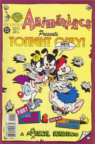 Cover for Animaniacs (DC, 1995 series) #1 [Direct Sales]