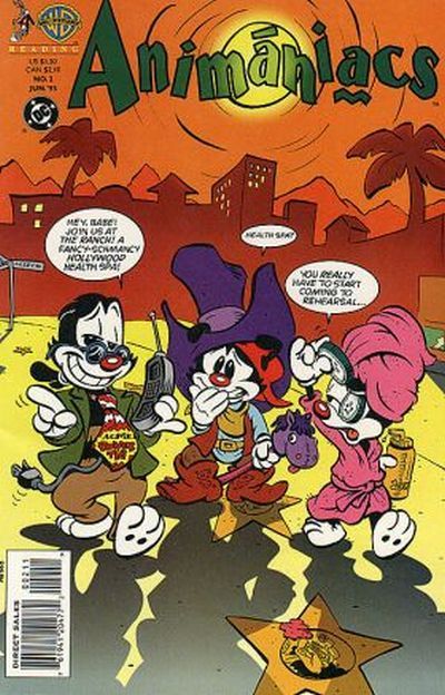 Cover for Animaniacs (DC, 1995 series) #2 [Direct Sales]