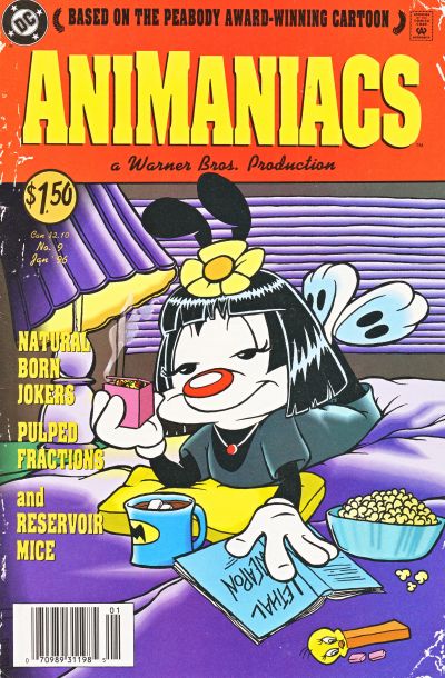 Cover for Animaniacs (DC, 1995 series) #9 [Newsstand]
