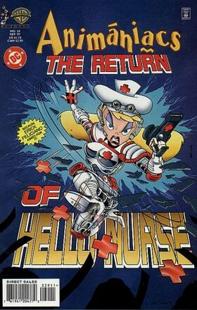 Cover for Animaniacs (DC, 1995 series) #29 [Direct Sales]