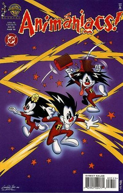 Cover for Animaniacs (DC, 1995 series) #35 [Direct Sales]