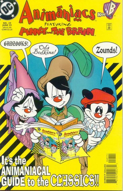Cover for Animaniacs (DC, 1995 series) #49 [Direct Sales]