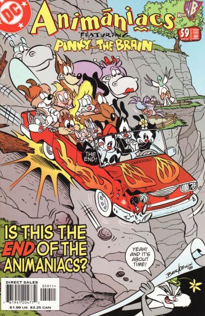 Cover for Animaniacs (DC, 1995 series) #59 [Direct Sales]
