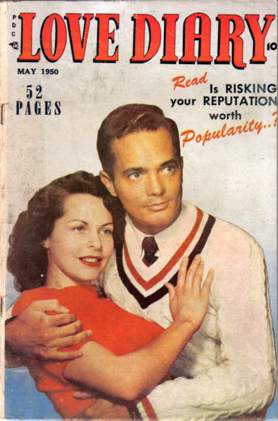 Cover for Love Diary (Orbit-Wanted, 1949 series) #6