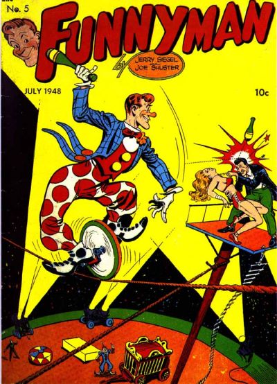 Cover for Funnyman (Magazine Enterprises, 1948 series) #5