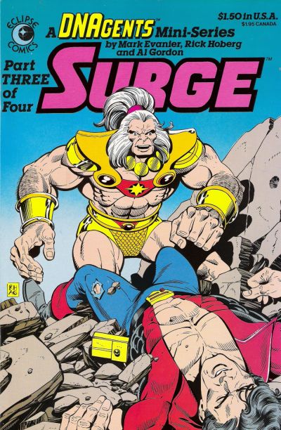 Cover for Surge (Eclipse, 1984 series) #3