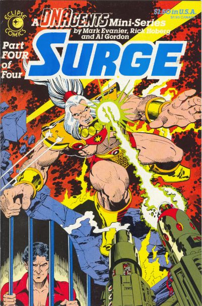 Cover for Surge (Eclipse, 1984 series) #4