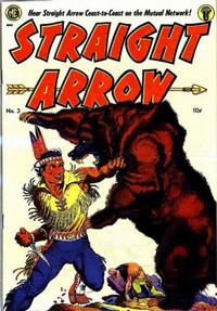 Cover for Straight Arrow (Magazine Enterprises, 1950 series) #3