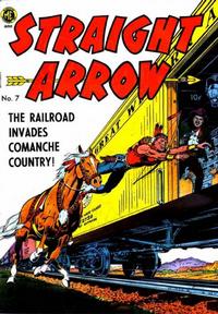 Cover Thumbnail for Straight Arrow (Magazine Enterprises, 1950 series) #7
