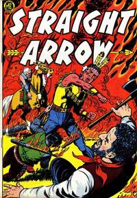 Cover Thumbnail for Straight Arrow (Magazine Enterprises, 1950 series) #8