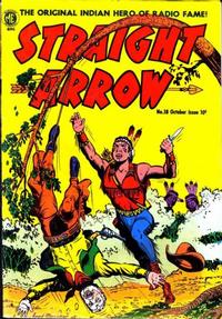 Cover Thumbnail for Straight Arrow (Magazine Enterprises, 1950 series) #18
